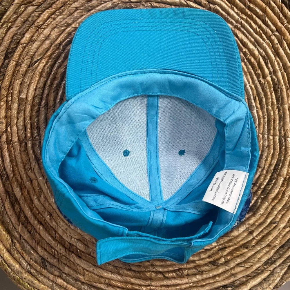 Disney Frozen Elsa Baseball Cap Kids One Size Blue Mouse Ears Snowflake‎ Bow Hat